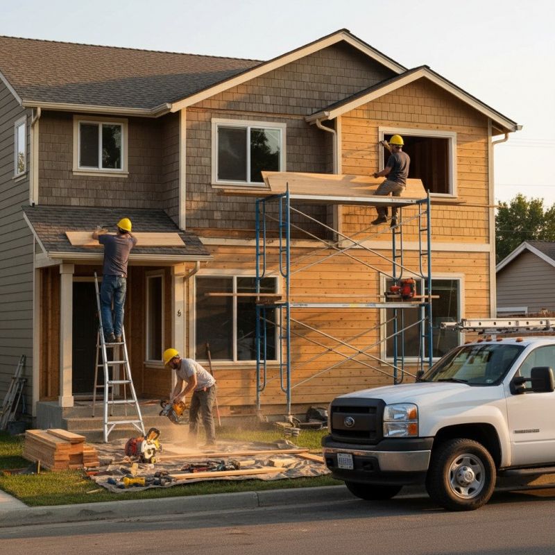Wood Siding Installation